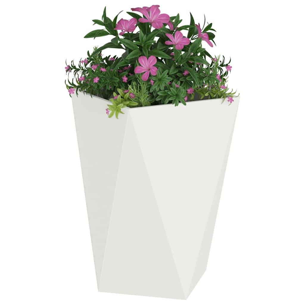 Lovelis 2 vnt. Balta 50 x 50 x 75 cm Plienas Lovelis 2 vnt. Balta 50 x 50 x 75 cm Plienas - Image 4