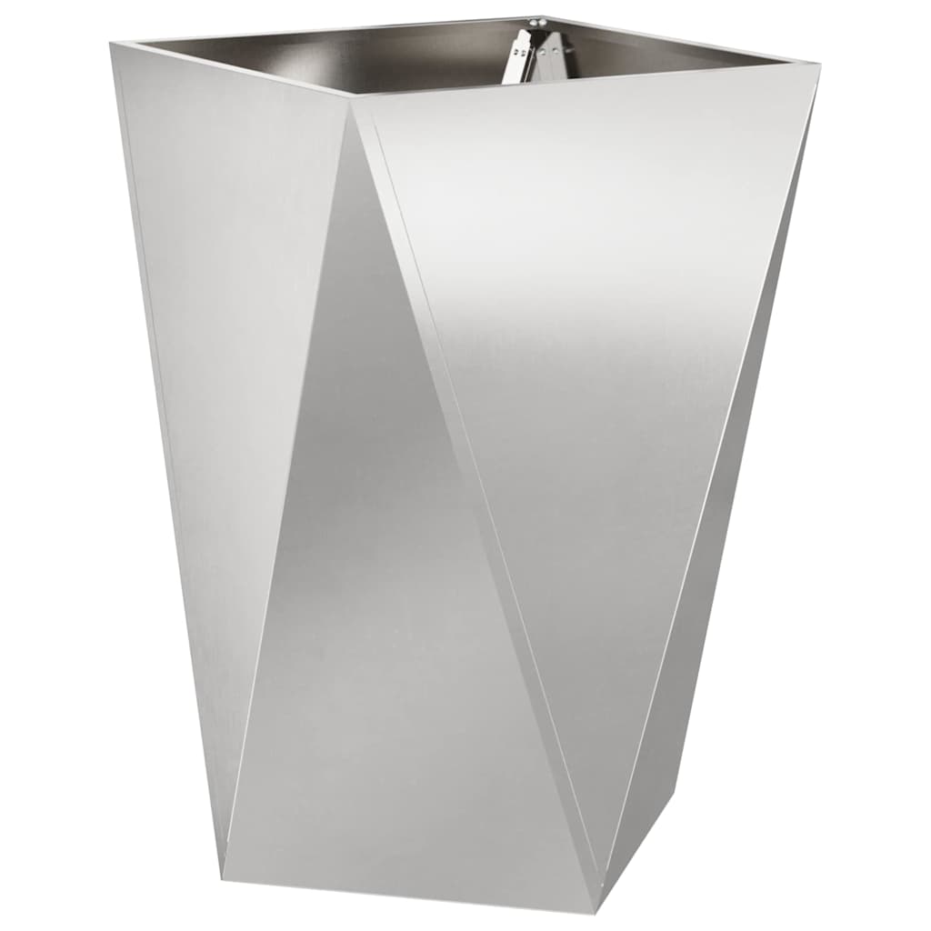 Lovelis 2 vnt. Sidabro 50 x 50 x 75 cm Nerūdijantis Plienas Lovelis 2 vnt. Sidabro 50 x 50 x 75 cm Nerūdijantis Plienas - Image 7