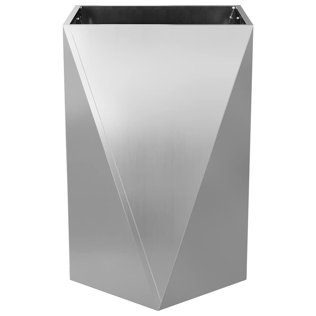 Lovelis Sidabro 50 x 50 x 75 cm Cinkuota plienas Lovelis Sidabro 50 x 50 x 75 cm Cinkuota plienas - Image 7