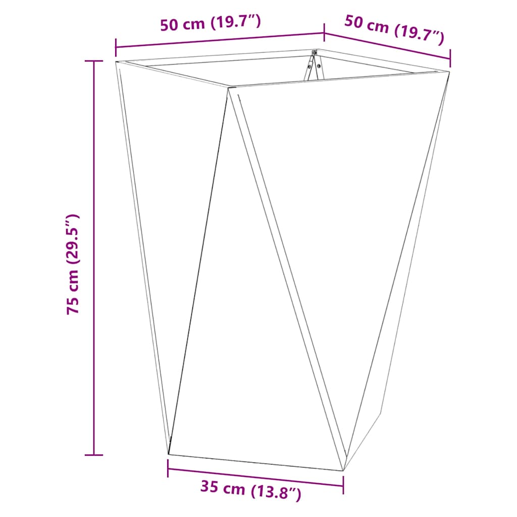 Lovelis Sidabro 50 x 50 x 75 cm Cinkuota plienas Lovelis Sidabro 50 x 50 x 75 cm Cinkuota plienas - Image 11