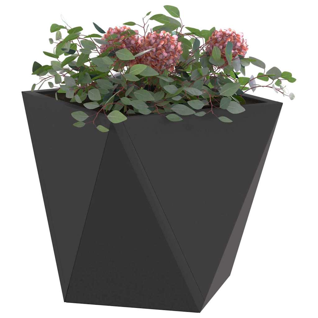 Lovelis 2 vnt. Juoda 30 x 30 x 30 cm Plienas Lovelis 2 vnt. Juoda 30 x 30 x 30 cm Plienas - Image 4