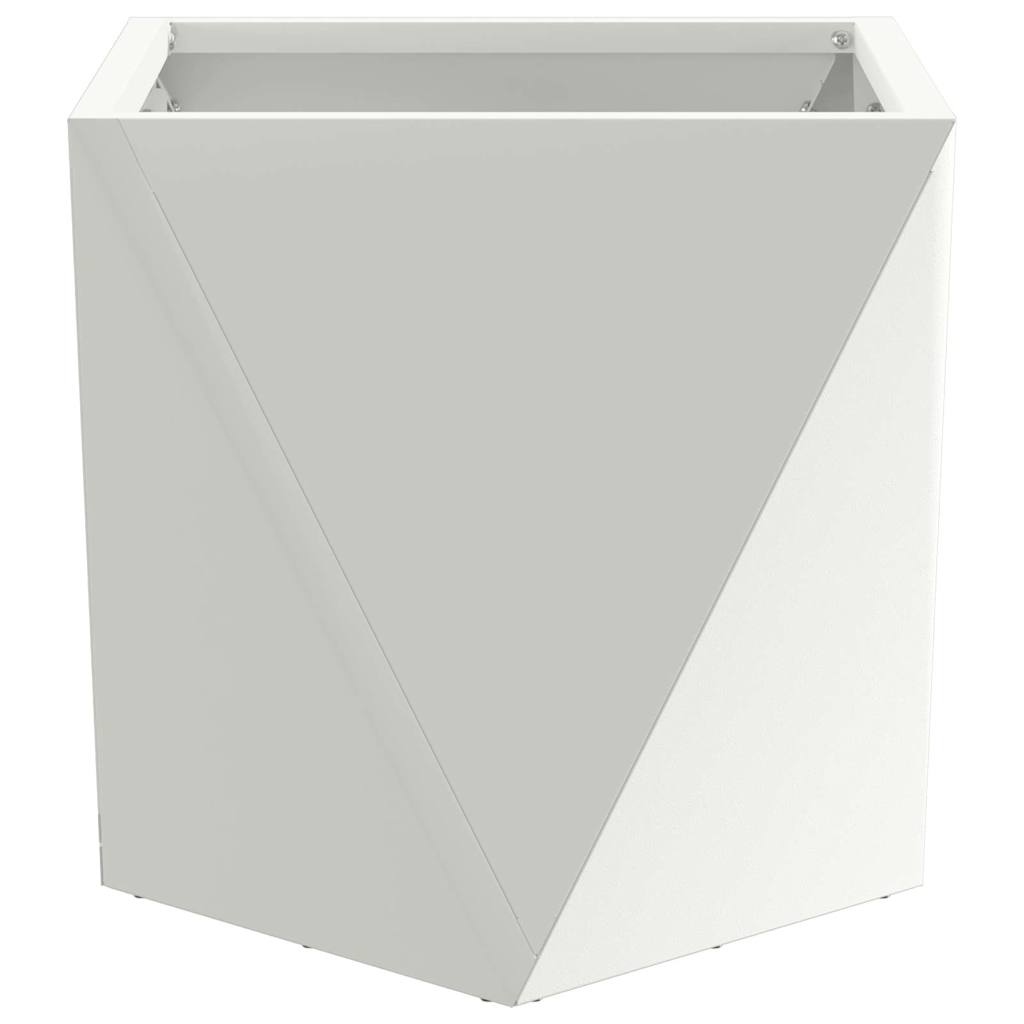 Lovelis 2 vnt. Balta 30 x 30 x 30 cm Plienas Lovelis 2 vnt. Balta 30 x 30 x 30 cm Plienas - Image 7