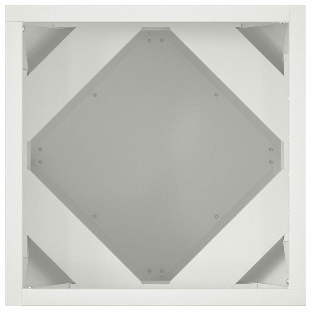 Lovelis 2 vnt. Balta 30 x 30 x 30 cm Plienas Lovelis 2 vnt. Balta 30 x 30 x 30 cm Plienas - Image 8