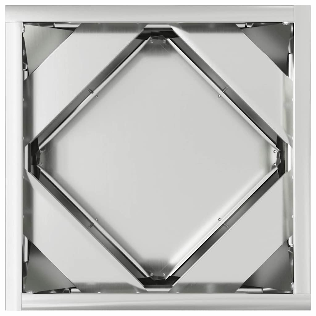 Lovelis Sidabro 30 x 30 x 30 cm Cinkuota plienas Lovelis Sidabro 30 x 30 x 30 cm Cinkuota plienas - Image 8