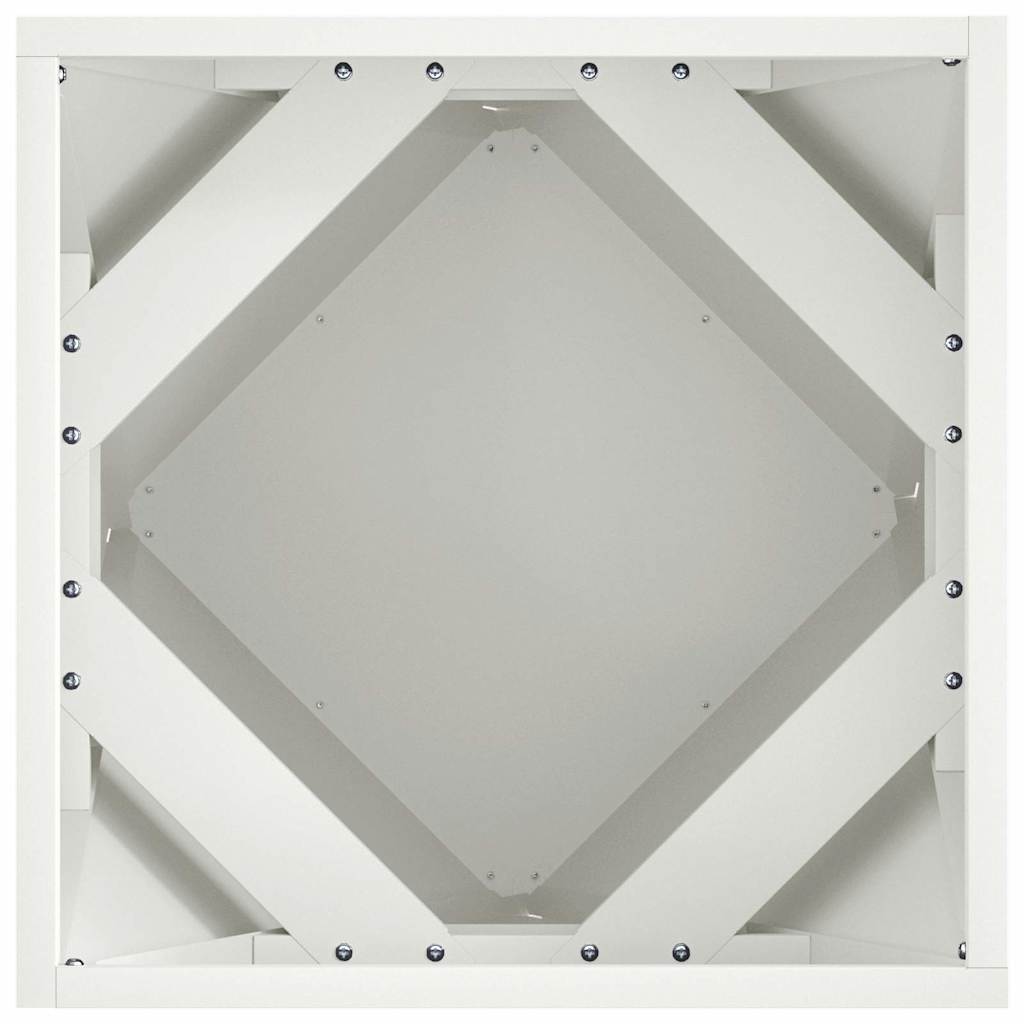 Lovelis 2 vnt. Balta 40 x 40 x 40 cm Plienas Lovelis 2 vnt. Balta 40 x 40 x 40 cm Plienas - Image 8