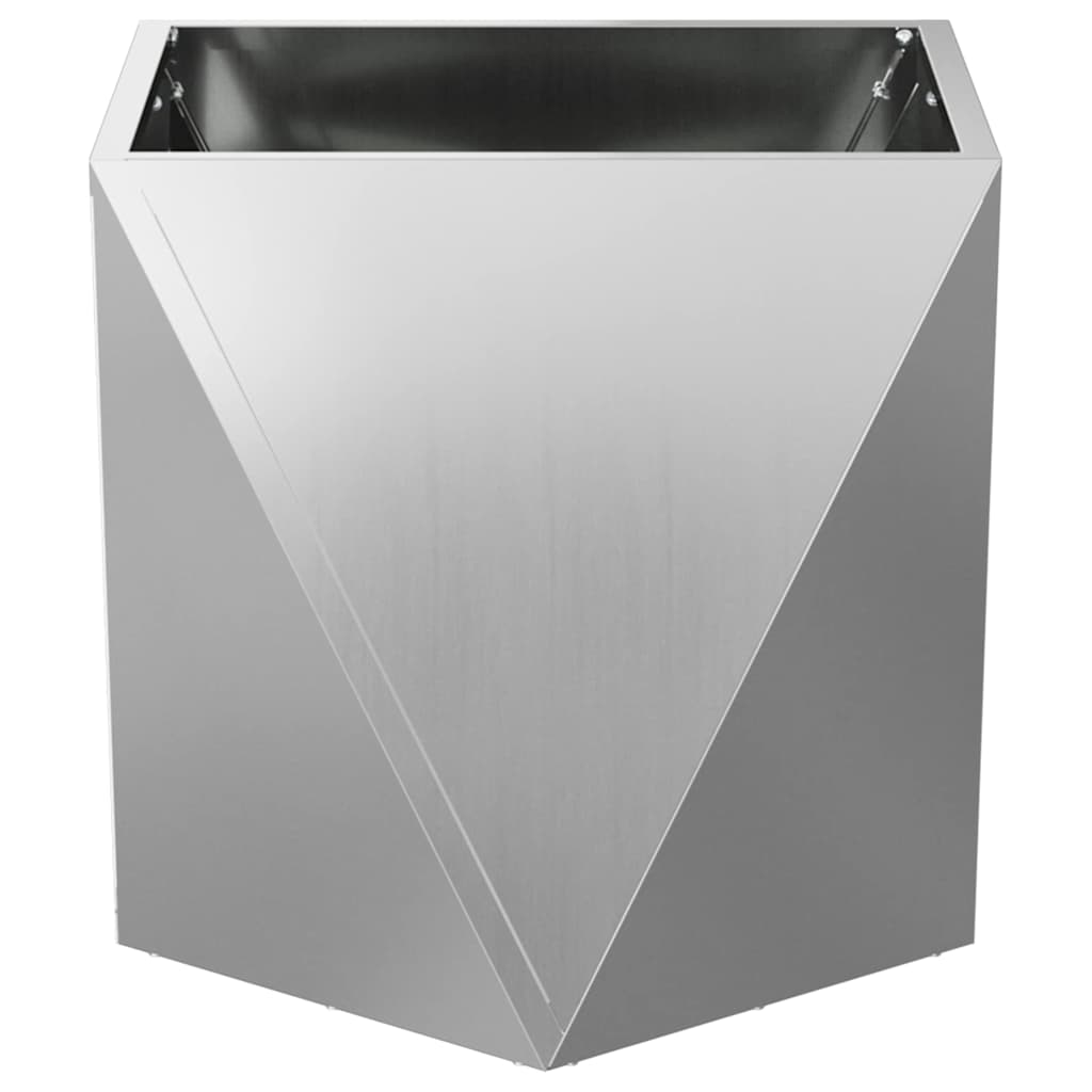 Lovelis Sidabro 40 x 40 x 40 cm Cinkuota plienas Lovelis Sidabro 40 x 40 x 40 cm Cinkuota plienas - Image 7