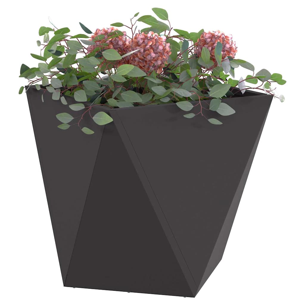 Lovelis 2 vnt. Juoda 50 x 50 x 50 cm Plienas Lovelis 2 vnt. Juoda 50 x 50 x 50 cm Plienas - Image 4