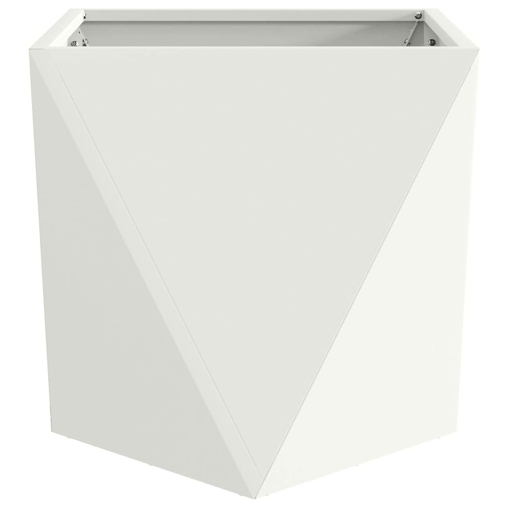 Lovelis 2 vnt. Balta 50 x 50 x 50 cm Plienas Lovelis 2 vnt. Balta 50 x 50 x 50 cm Plienas - Image 7