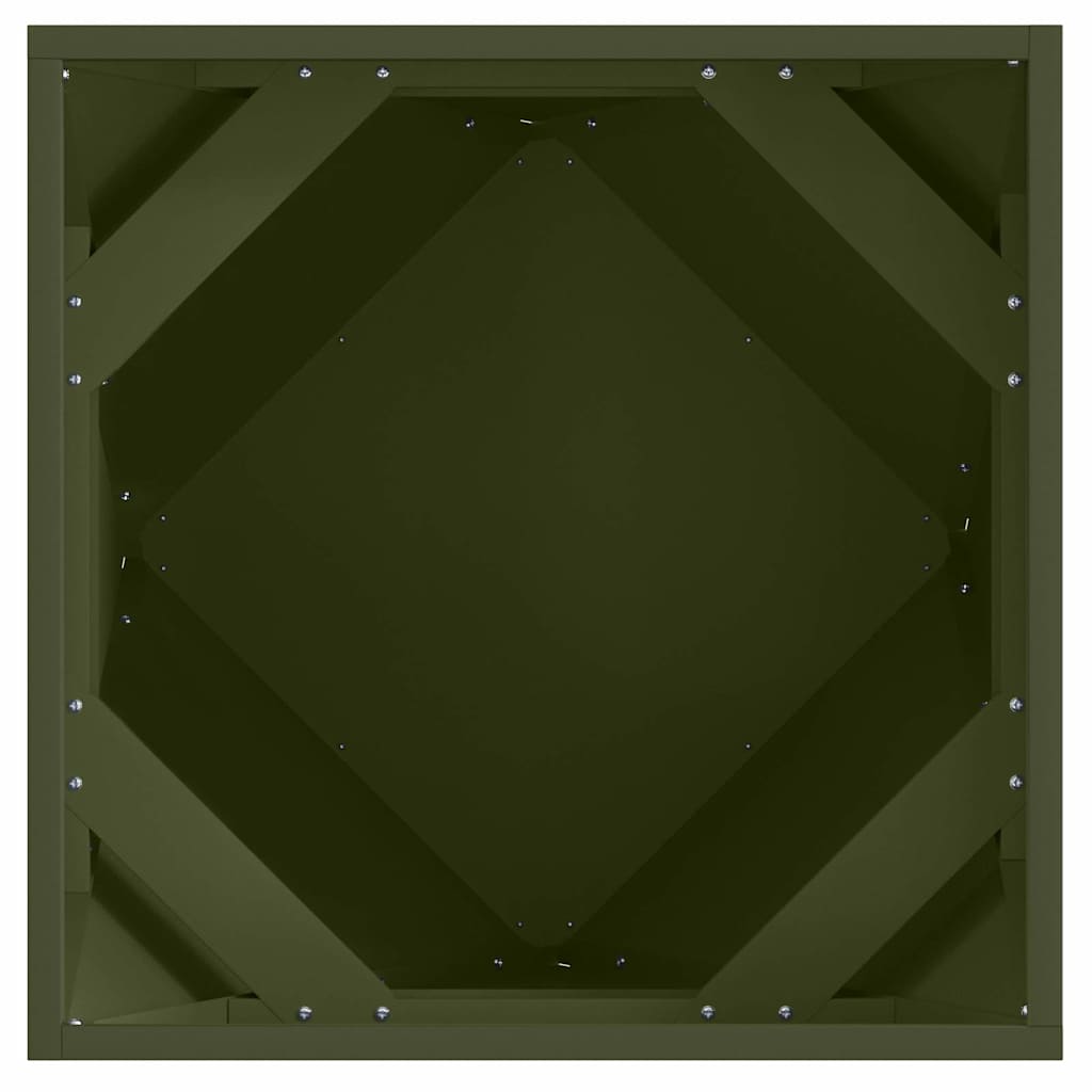 Lovelis Alyvuogių žalia 50 x 50 x 50 cm Plienas Lovelis Alyvuogių žalia 50 x 50 x 50 cm Plienas - Image 7