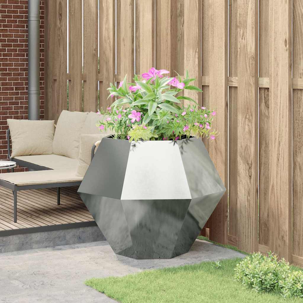 Lovelis Sidabrinė 100 x 100 x 80 cm Galvanizuotas plienas Lovelis Sidabrinė 100 x 100 x 80 cm Galvanizuotas plienas - Image 6