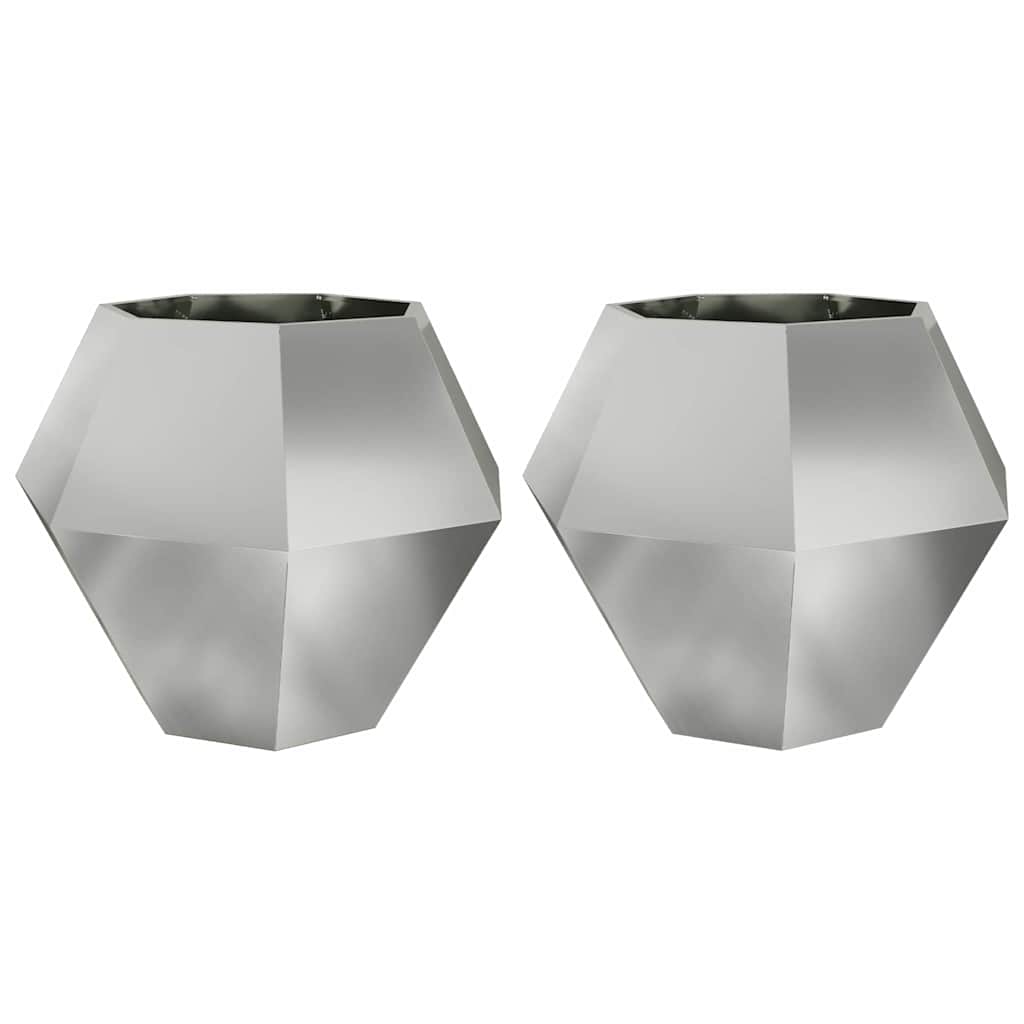 Lovelis 2 vnt. Sidabrinė 100 x 100 x 80 cm Lovelis 2 vnt. Sidabrinė 100 x 100 x 80 cm - Image 4