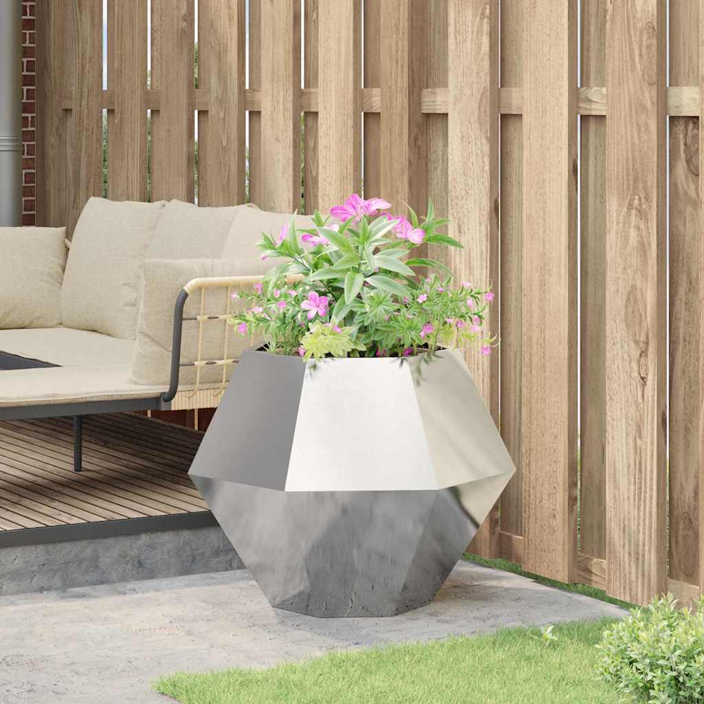 Lovelis Sidabrinė 75 x 75 x 60 cm Galvanizuotas plienas Lovelis Sidabrinė 75 x 75 x 60 cm Galvanizuotas plienas - Image 6