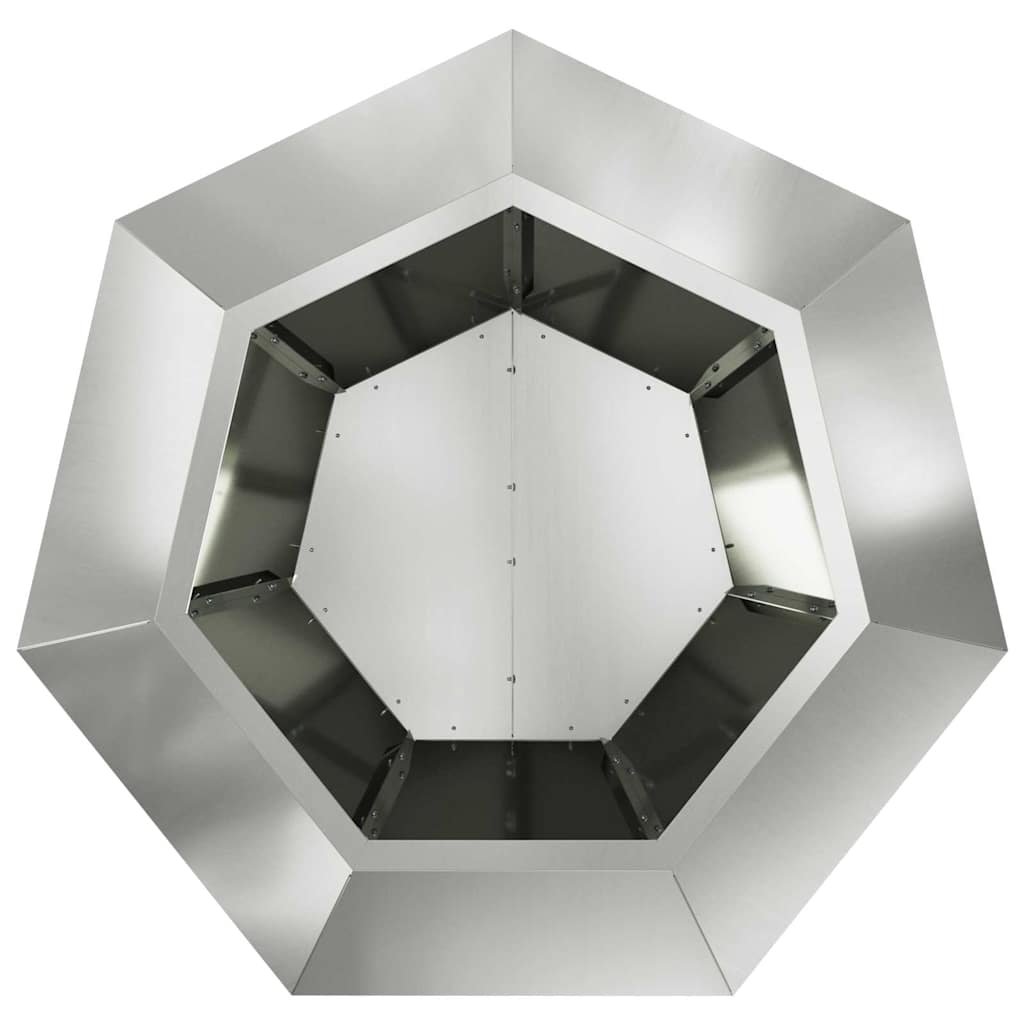 Lovelis Sidabrinė 75 x 75 x 60 cm Galvanizuotas plienas Lovelis Sidabrinė 75 x 75 x 60 cm Galvanizuotas plienas - Image 8