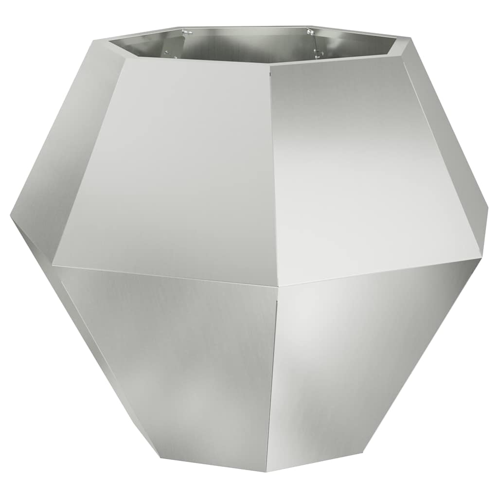 Lovelis 2 vnt. Sidabrinė 75 x 75 x 60 cm Galvanizuotas plienas Lovelis 2 vnt. Sidabrinė 75 x 75 x 60 cm Galvanizuotas plienas - Image 7
