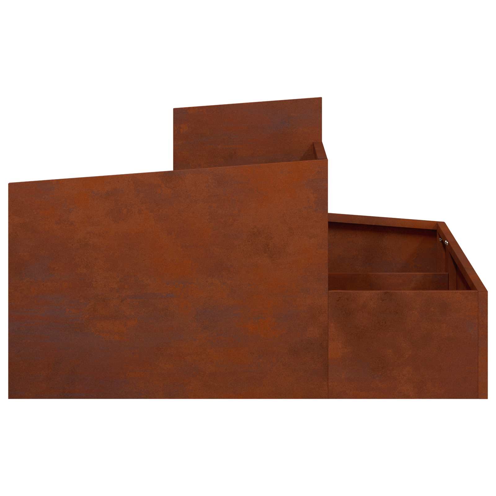 Sodo vazonas Rūdijanti 80 x 80 x 50 cm Sodo vazonas Rūdijanti 80 x 80 x 50 cm - Image 8