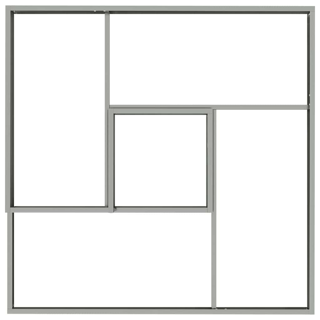 Sodo vazonas Sidabrinė 100 x 100 x 50 cm Galvanizuotas plienas Sodo vazonas Sidabrinė 100 x 100 x 50 cm Galvanizuotas plienas - Image 10
