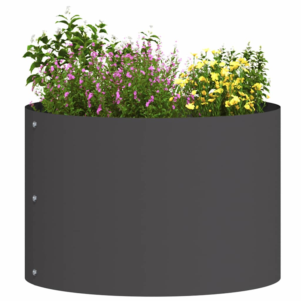 Vazonų žiedas Juoda 30 x 30 x 20 cm Šaltai valcuotas plienas Vazonų žiedas Juoda 30 x 30 x 20 cm Šaltai valcuotas plienas - Image 4