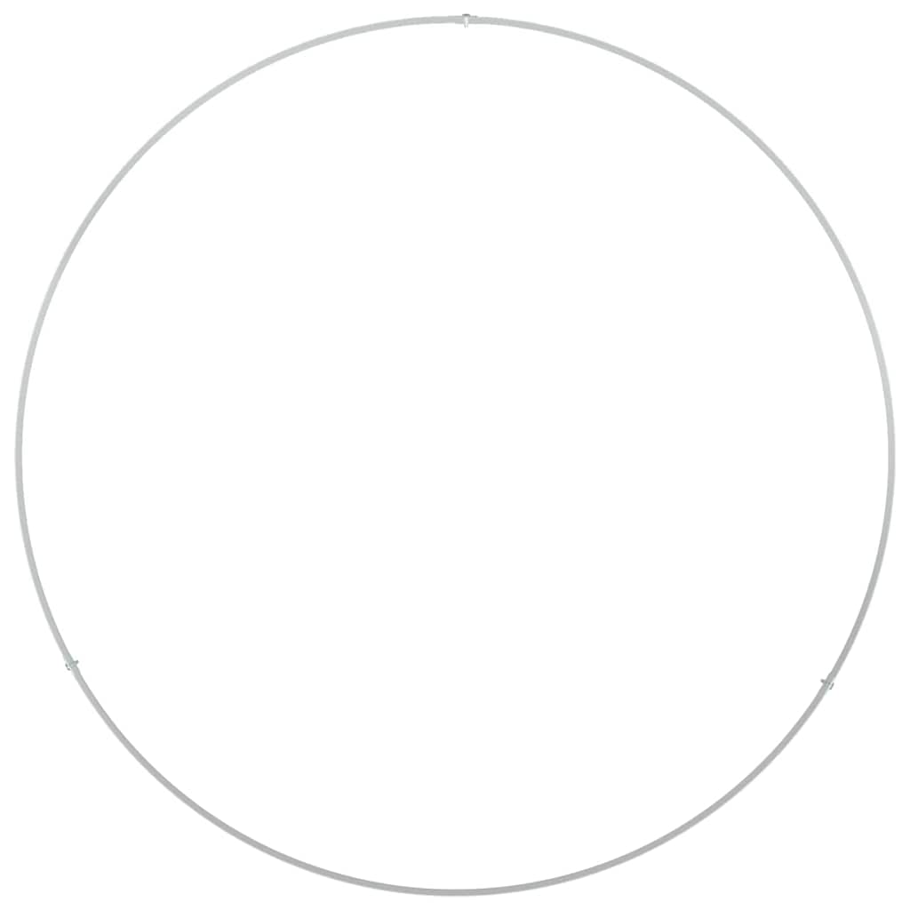 Vazonų žiedas Balta 80 x 80 x 20 cm Šaltai valcuotas plienas Vazonų žiedas Balta 80 x 80 x 20 cm Šaltai valcuotas plienas - Image 7