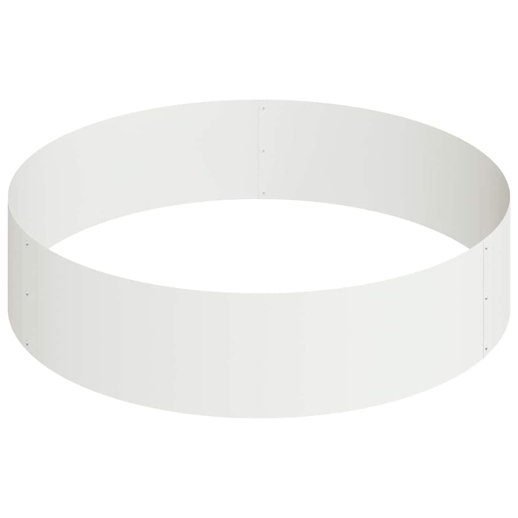 Sodo vazonas Balta 90 x 90 x 20 cm Šaltai valcuotas plienas Sodo vazonas Balta 90 x 90 x 20 cm Šaltai valcuotas plienas - Image 6