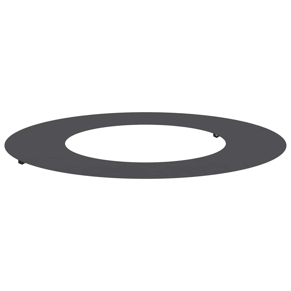tinkamas plokščiam medžio žiedui Juoda Ø40/70 cm Plienas tinkamas plokščiam medžio žiedui Juoda Ø40/70 cm Plienas - Image 3