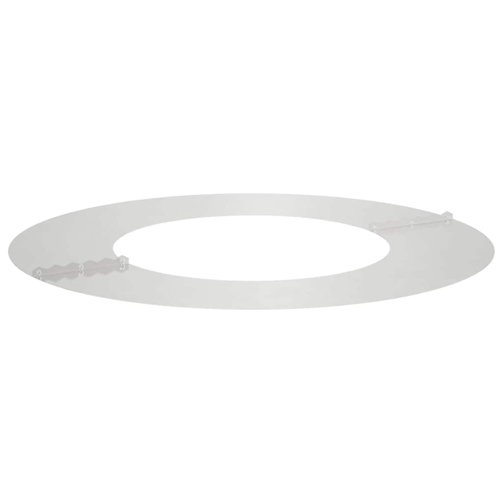 tinkamas plokščiam medžio žiedui Sidabro Ø40/70 cm tinkamas plokščiam medžio žiedui Sidabro Ø40/70 cm - Image 6