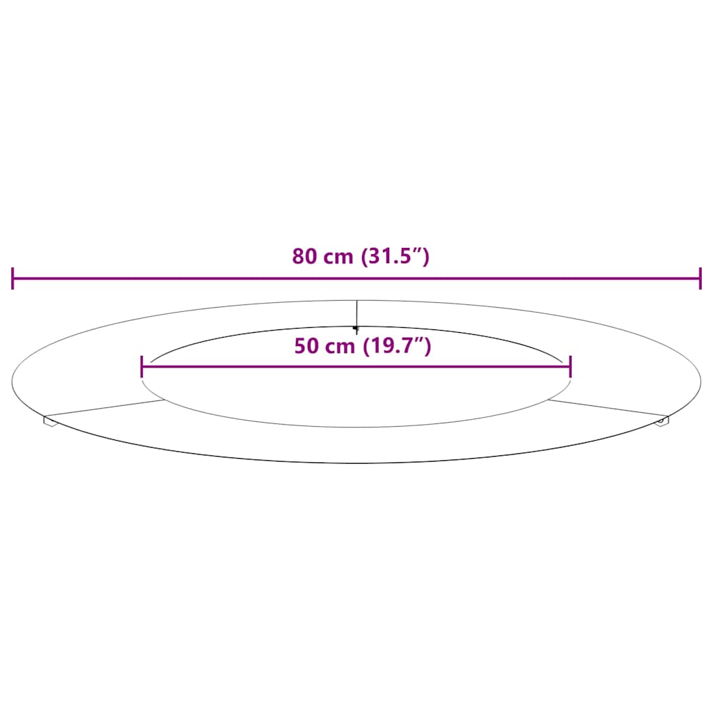 tinkamas plokštiems medžio žiedams 5 vnt. Sidabro Ø50/80 cm tinkamas plokštiems medžio žiedams 5 vnt. Sidabro Ø50/80 cm