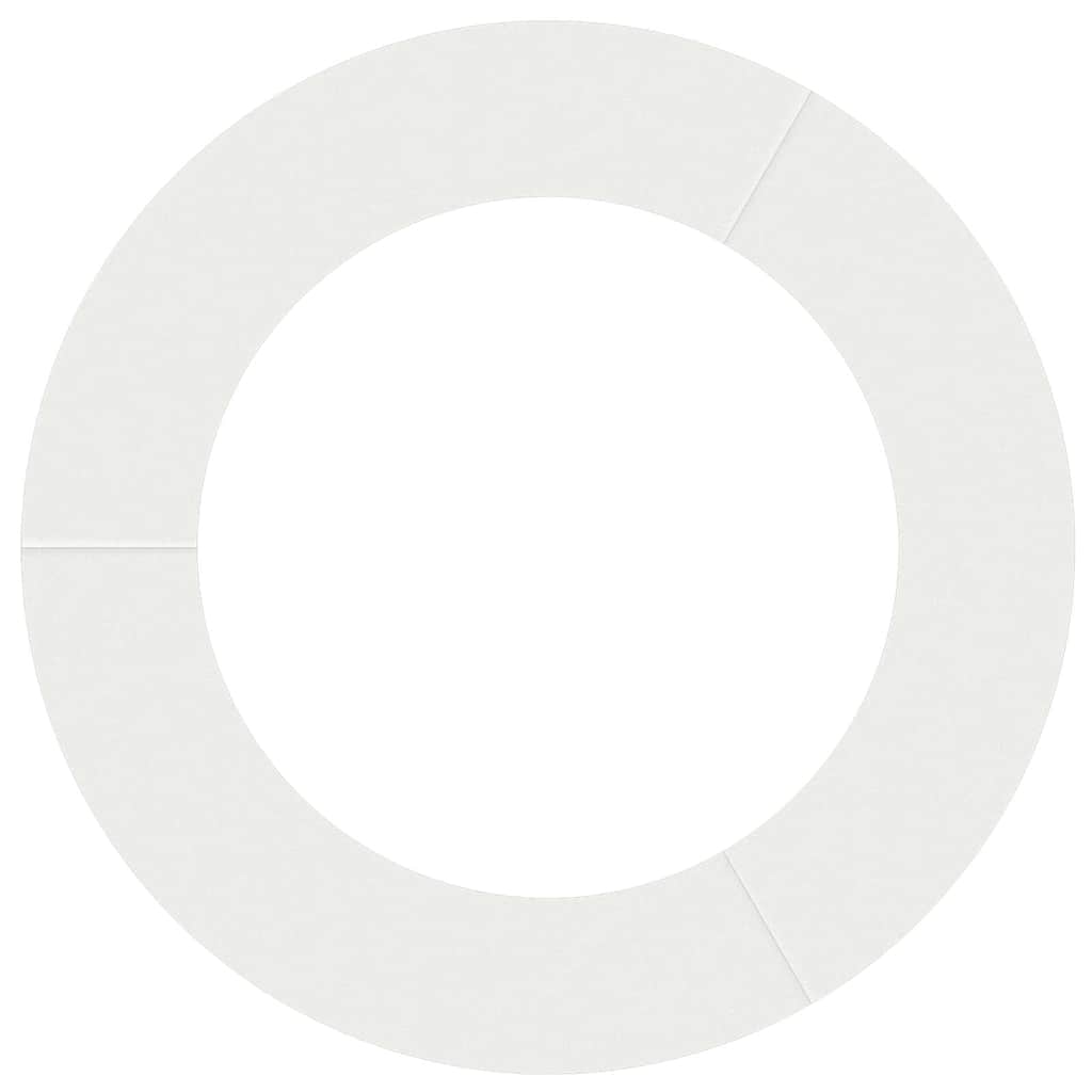 tinkamas plokštiems medžio žiedams 5 vnt. Balta Ø60/90 cm tinkamas plokštiems medžio žiedams 5 vnt. Balta Ø60/90 cm - Image 6
