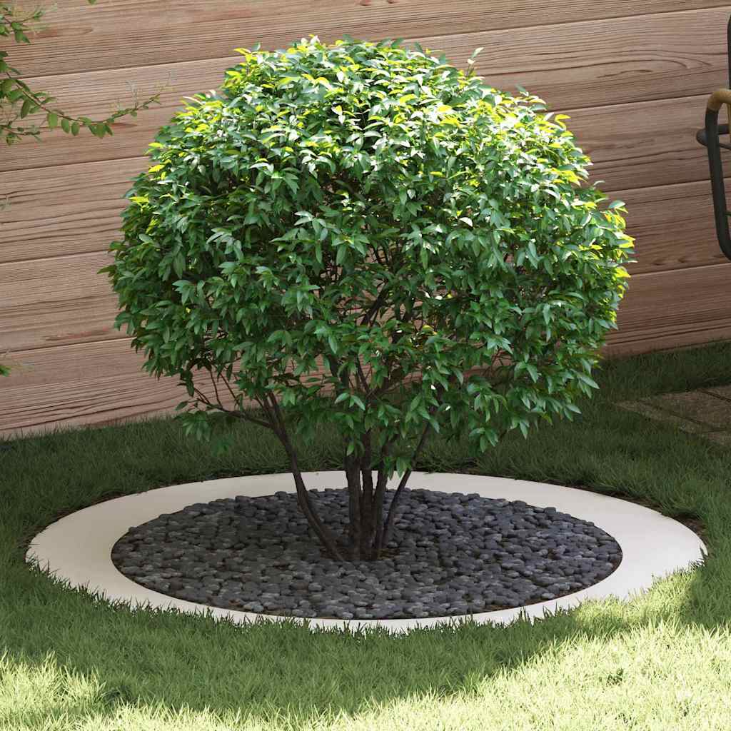 tinkamas plokščiam medžio žiedui Balta Ø90/120 cm Plienas tinkamas plokščiam medžio žiedui Balta Ø90/120 cm Plienas - Image 2
