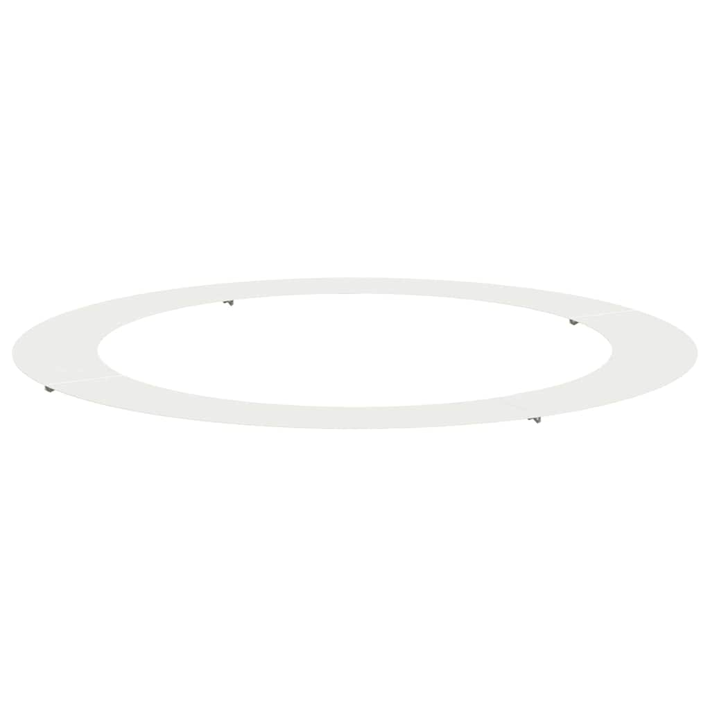 tinkamas plokščiam medžio žiedui Balta Ø90/120 cm Plienas tinkamas plokščiam medžio žiedui Balta Ø90/120 cm Plienas - Image 3