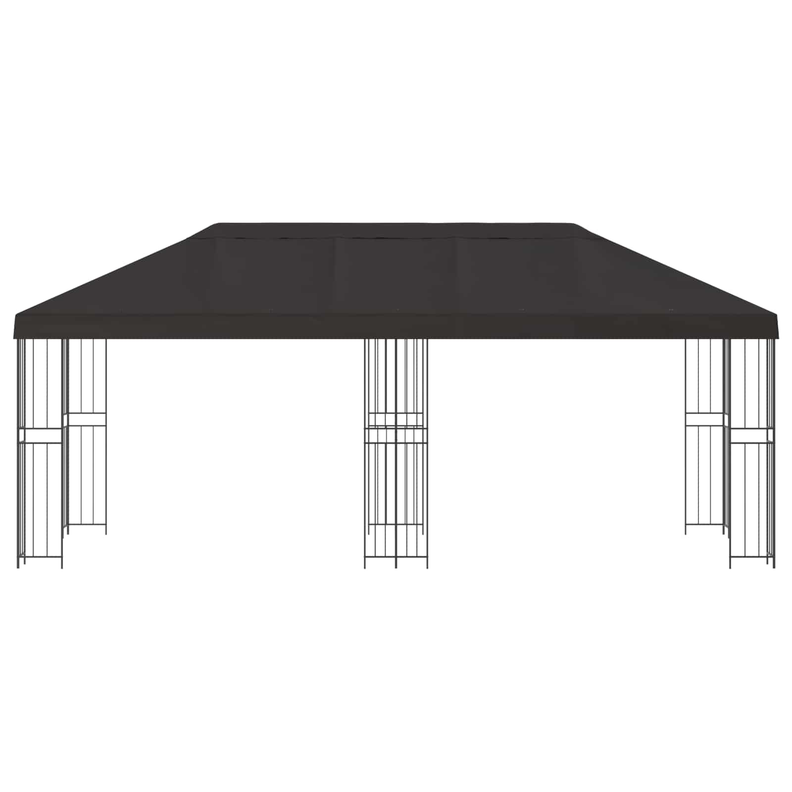 Sodo Paviljonas 6 x 3 m Antracito Poliesteris ir plienas Sodo Paviljonas 6 x 3 m Antracito Poliesteris ir plienas - Image 4