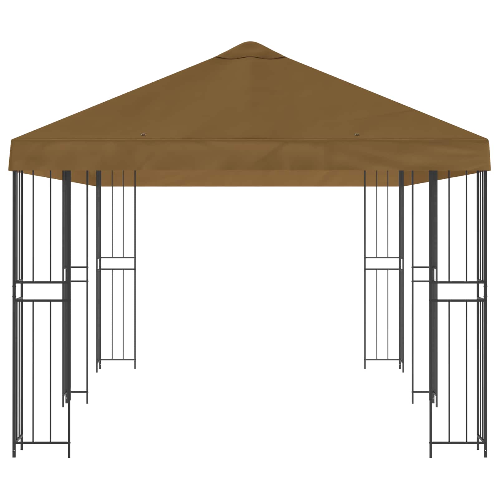 Sodo Paviljonas 6 x 3 m Taupe Poliesteris ir plienas 190 gsm Sodo Paviljonas 6 x 3 m Taupe Poliesteris ir plienas 190 gsm - Image 5