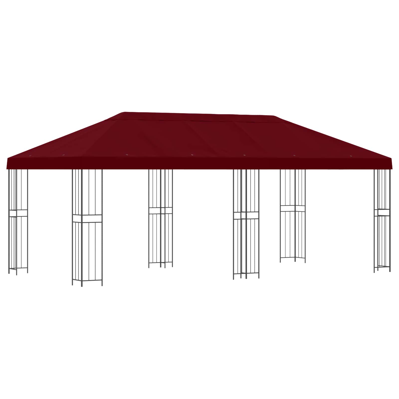 Sodo Paviljonas 6 x 3 m Vyšninė Poliesteris ir plienas 190 gsm Sodo Paviljonas 6 x 3 m Vyšninė Poliesteris ir plienas 190 gsm - Image 3