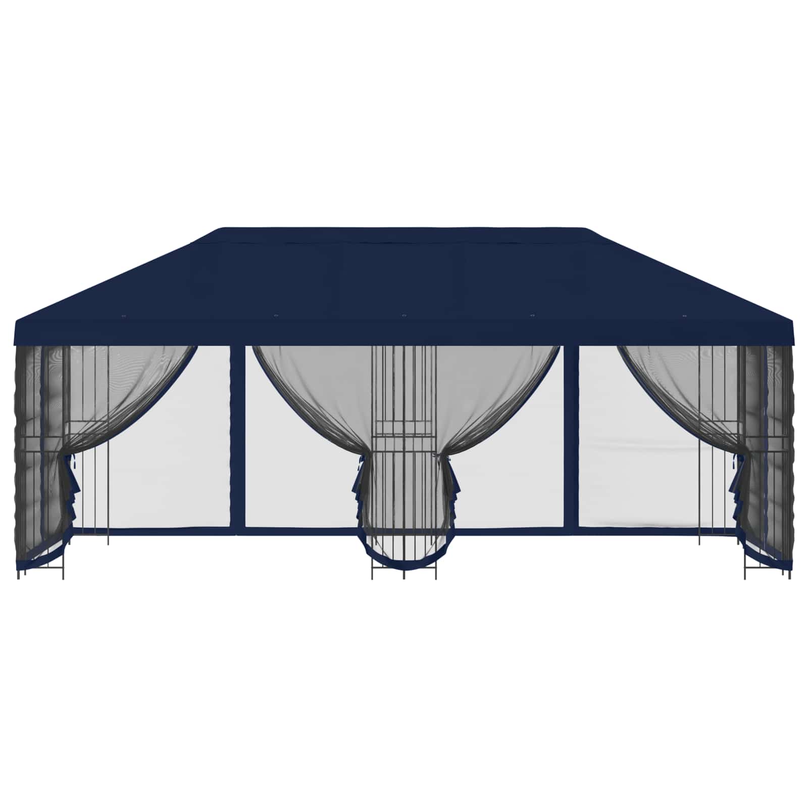 Paviljonas su šoninėmis sienelėmis 6 x 3 m Mėlyna Paviljonas su šoninėmis sienelėmis 6 x 3 m Mėlyna - Image 4