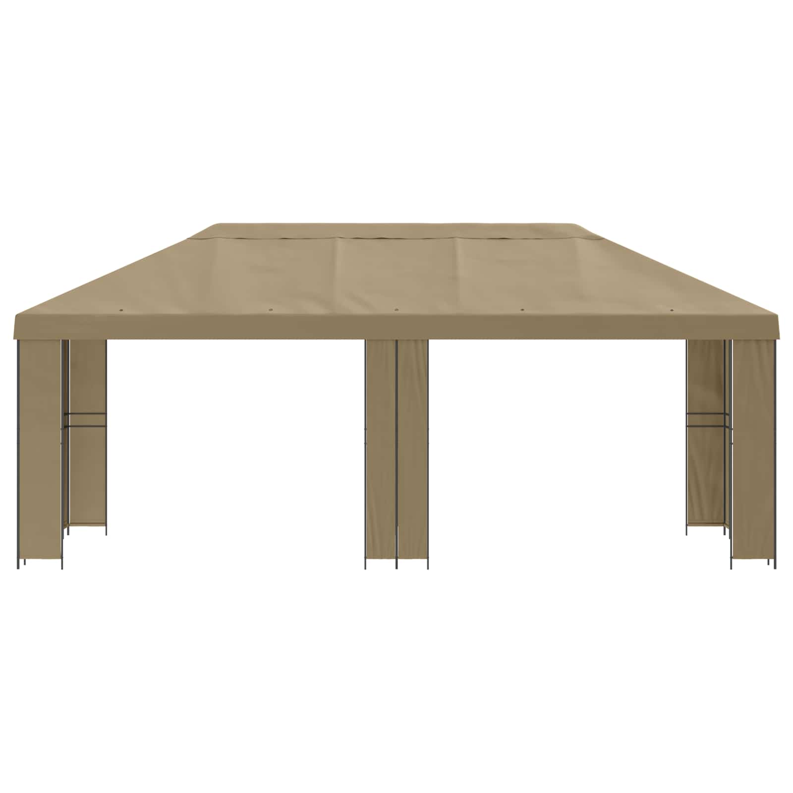 Sodo Paviljonas 6 x 3 m Smėlio Poliesteris ir plienas 190 gsm Sodo Paviljonas 6 x 3 m Smėlio Poliesteris ir plienas 190 gsm - Image 4