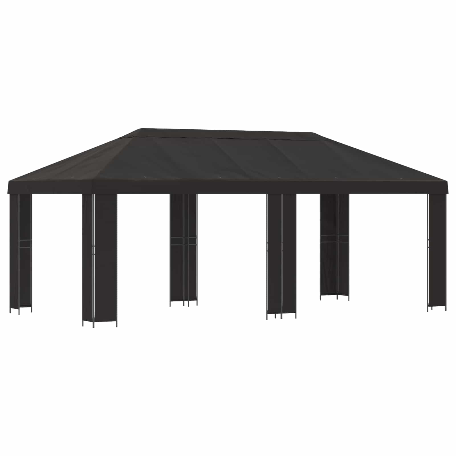 Sodo Paviljonas 6 x 3 m Antracito Poliesteris ir plienas Sodo Paviljonas 6 x 3 m Antracito Poliesteris ir plienas - Image 3