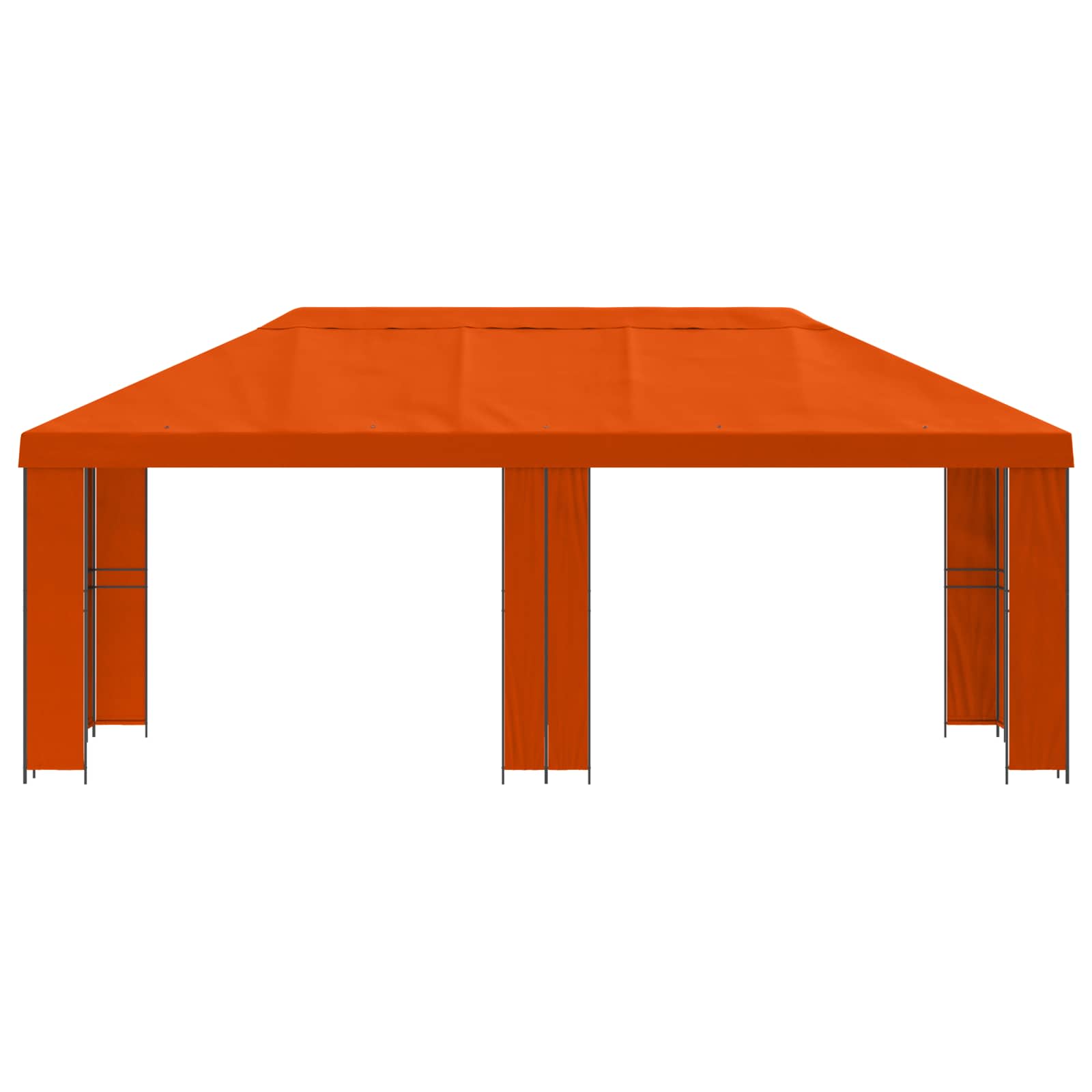 Sodo Paviljonas 6 x 3 m Oranžinė Poliesteris ir plienas 190 gsm Sodo Paviljonas 6 x 3 m Oranžinė Poliesteris ir plienas 190 gsm - Image 4