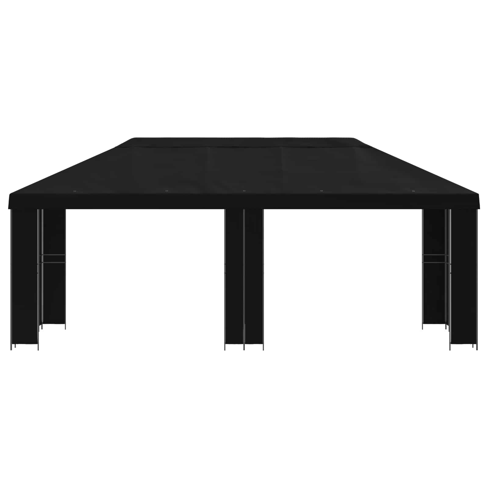 Sodo Paviljonas 6 x 3 m Juoda Poliesteris ir plienas 190 gsm Sodo Paviljonas 6 x 3 m Juoda Poliesteris ir plienas 190 gsm - Image 4