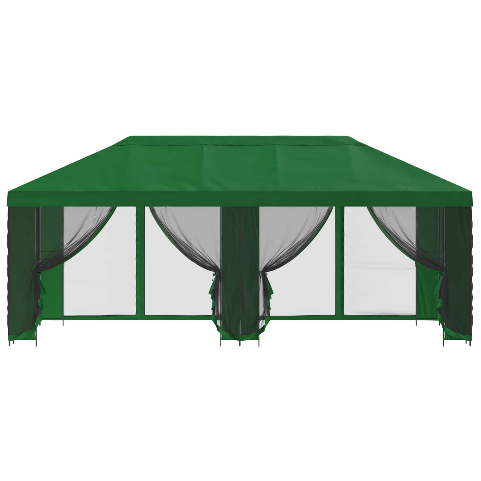 Sodo pavėsinė su šoninėmis sienelėmis 6 x 3 m Žalia Sodo pavėsinė su šoninėmis sienelėmis 6 x 3 m Žalia - Image 4