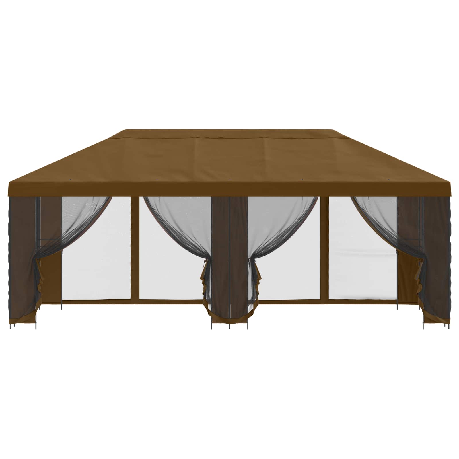 Sodo pavėsinė su šoninėmis sienelėmis 6 x 3 m Taupe Sodo pavėsinė su šoninėmis sienelėmis 6 x 3 m Taupe - Image 4