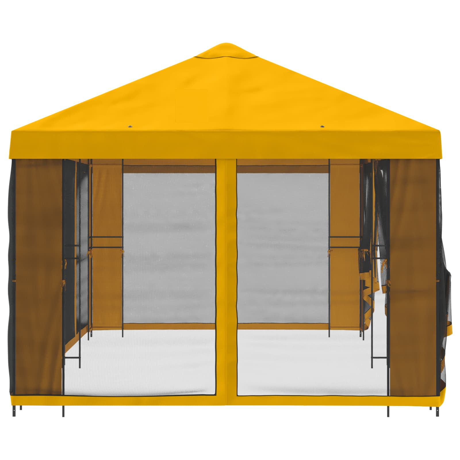 Sodo pavėsinė su šoninėmis sienelėmis 6 x 3 m Geltona Sodo pavėsinė su šoninėmis sienelėmis 6 x 3 m Geltona - Image 5