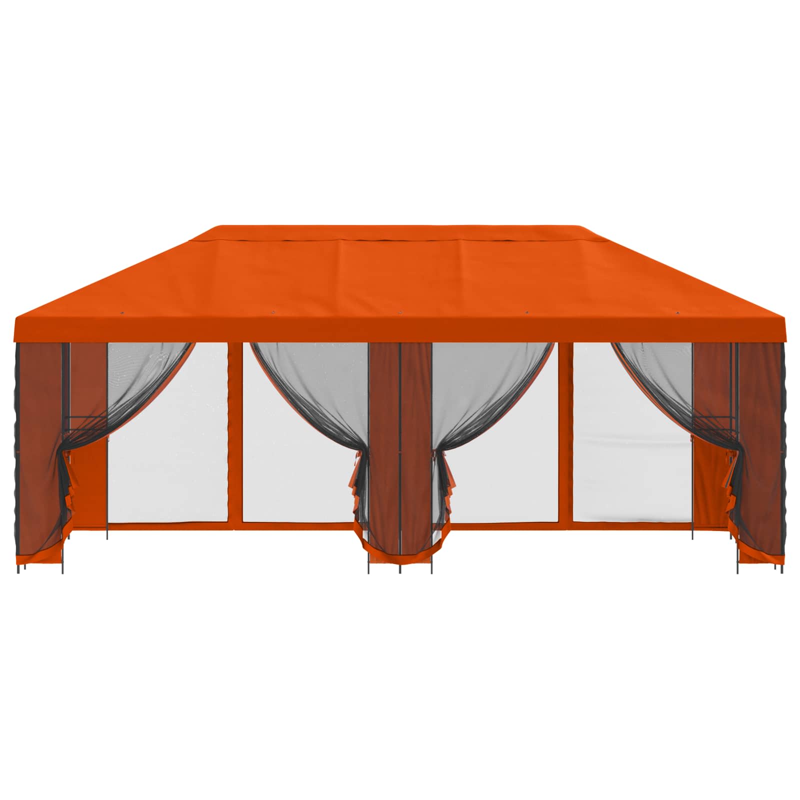 Sodo pavėsinė su šoninėmis sienelėmis 6 x 3 m Oranžinė Sodo pavėsinė su šoninėmis sienelėmis 6 x 3 m Oranžinė - Image 4
