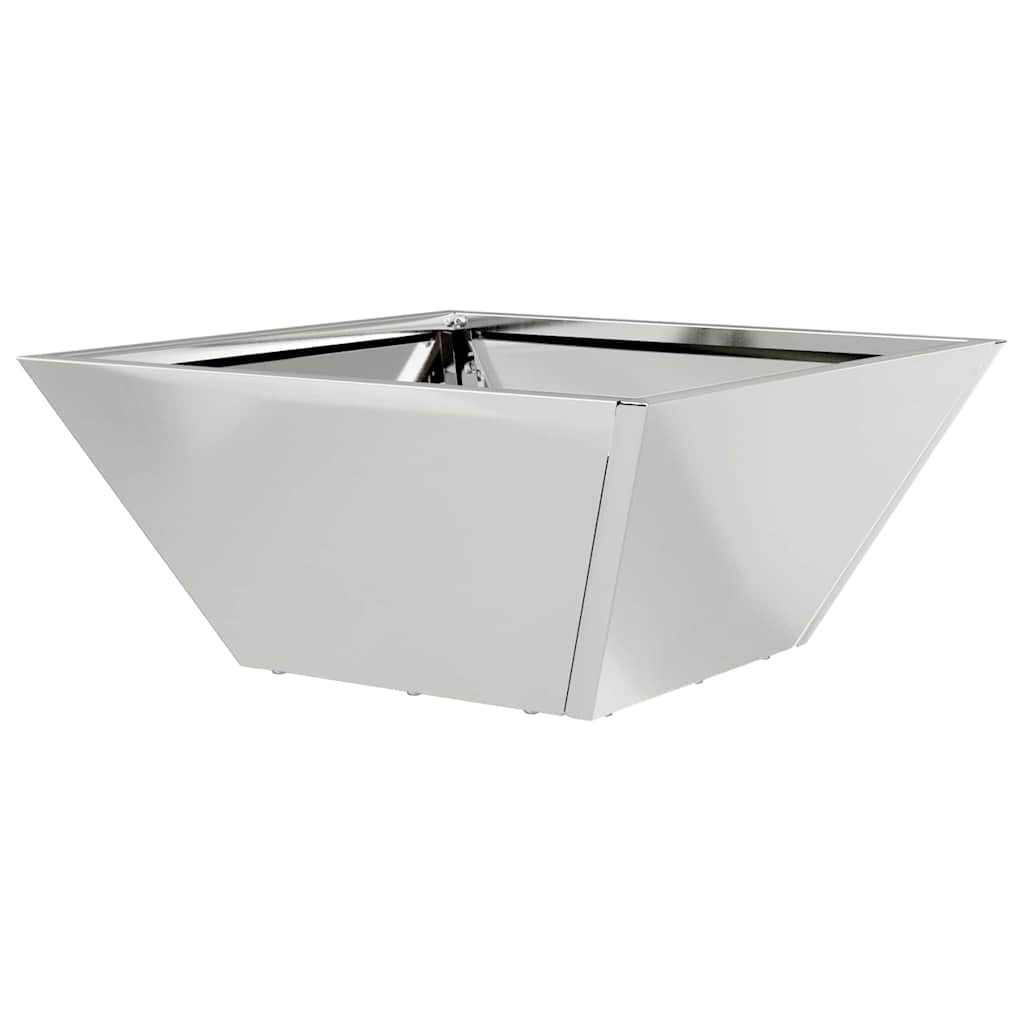 Sodo vazonas Sidabrinė 35 x 35 x 15 cm Galvanizuotas plienas Sodo vazonas Sidabrinė 35 x 35 x 15 cm Galvanizuotas plienas - Image 9