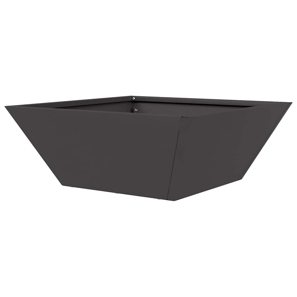 Sodo vazonas Juoda 40 x 40 x 15 cm Šaltai valcuotas plienas Sodo vazonas Juoda 40 x 40 x 15 cm Šaltai valcuotas plienas - Image 8