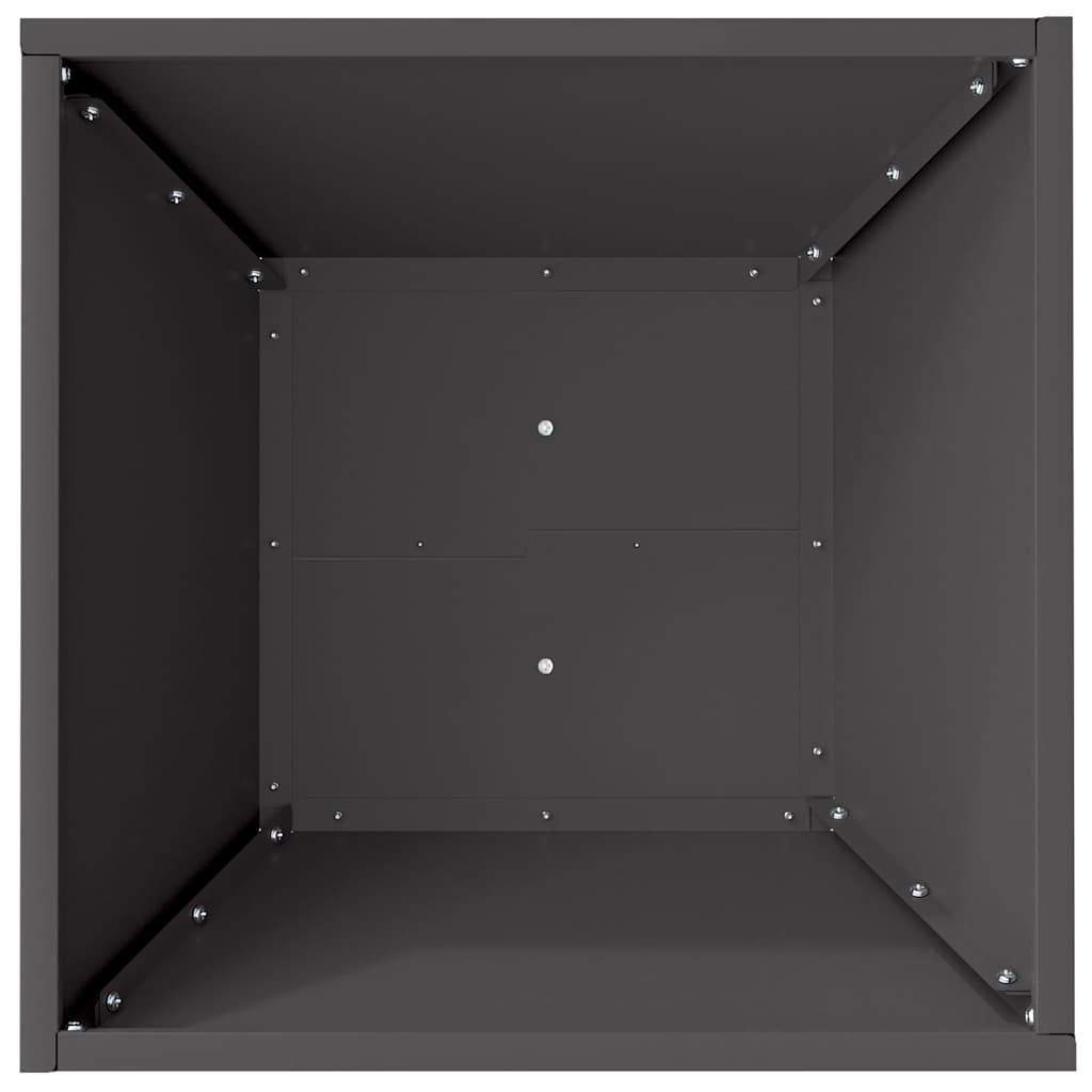 Sodo vazonas Juoda 40 x 40 x 15 cm Šaltai valcuotas plienas Sodo vazonas Juoda 40 x 40 x 15 cm Šaltai valcuotas plienas - Image 9