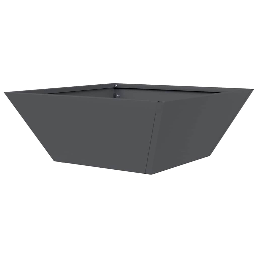 Sodo vazonas Antracito 40 x 40 x 15 cm Šaltai valcuotas plienas Sodo vazonas Antracito 40 x 40 x 15 cm Šaltai valcuotas plienas - Image 8