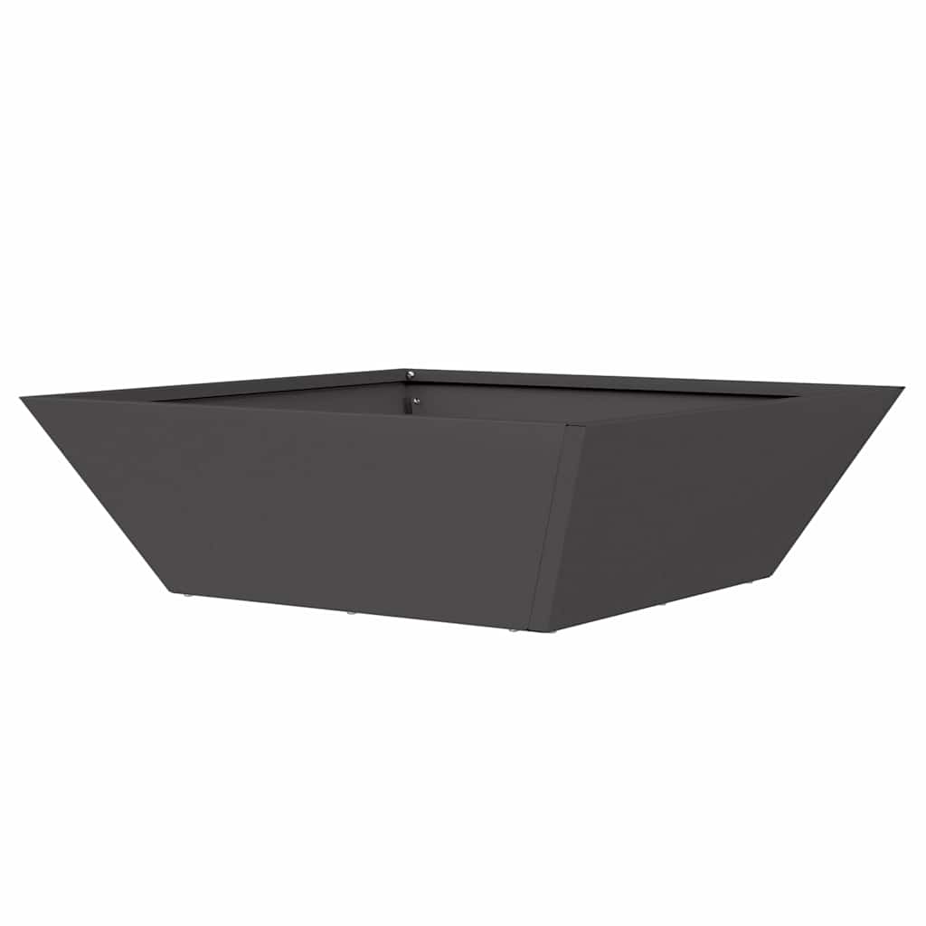 Sodo vazonas Juoda 50 x 50 x 15 cm Šaltai valcuotas plienas Sodo vazonas Juoda 50 x 50 x 15 cm Šaltai valcuotas plienas - Image 8