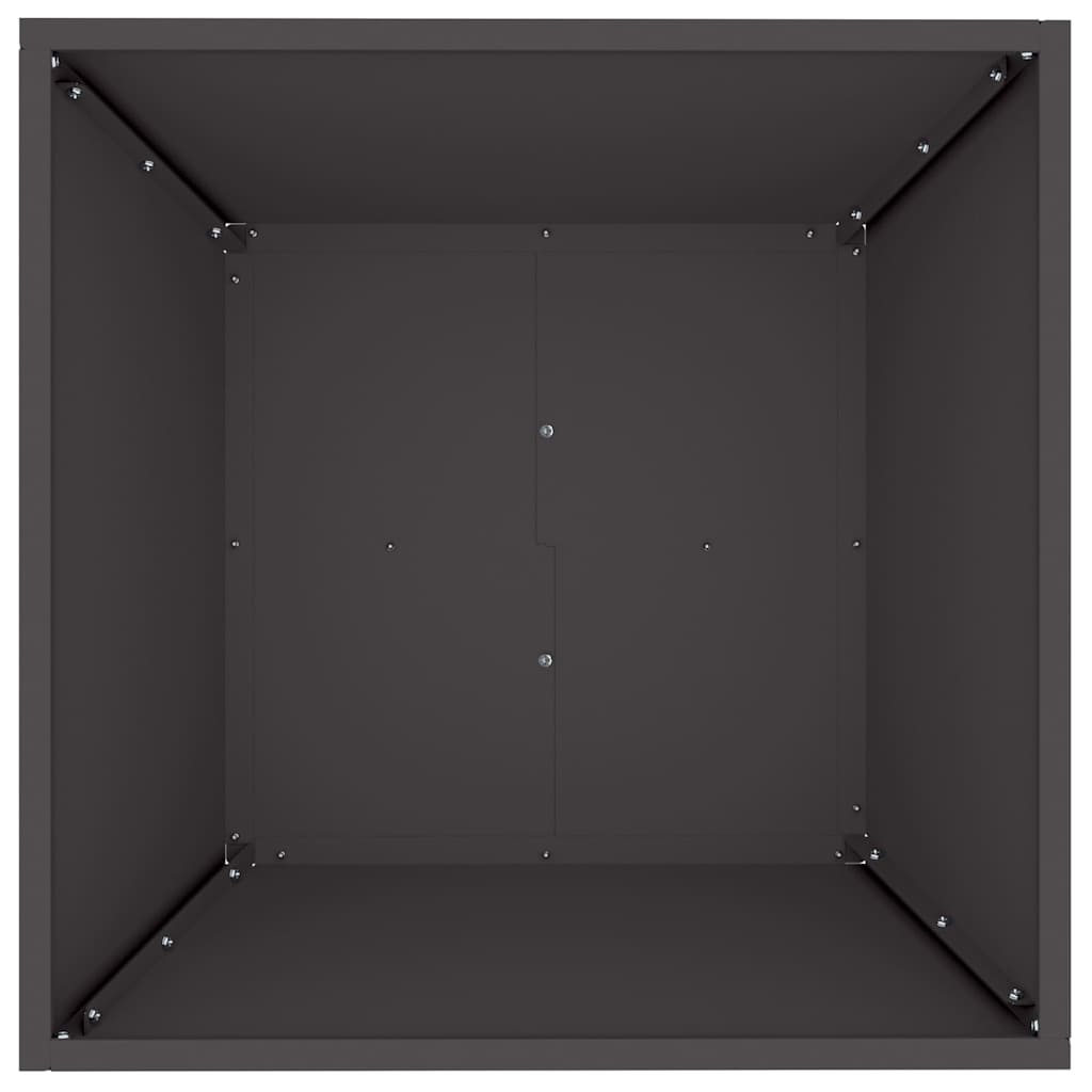 Sodo vazonas 5 vnt. Juoda 50 x 50 x 15 cm Sodo vazonas 5 vnt. Juoda 50 x 50 x 15 cm - Image 10
