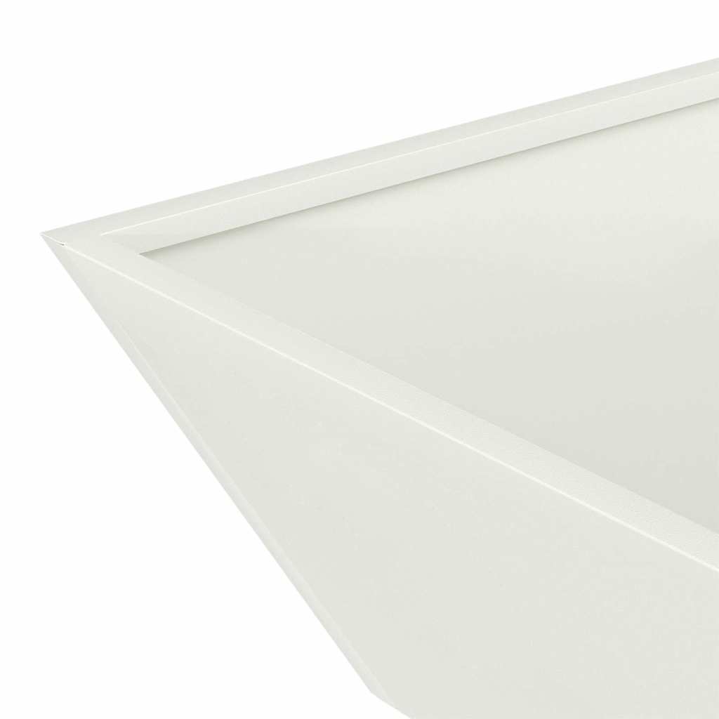 Sodo vazonas Balta 50 x 50 x 15 cm Šaltai valcuotas plienas Sodo vazonas Balta 50 x 50 x 15 cm Šaltai valcuotas plienas - Image 10