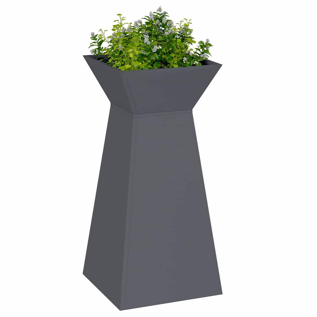 Stulpinis sodinukas 2 vnt. Antracito 35 x 35 x 73 cm Stulpinis sodinukas 2 vnt. Antracito 35 x 35 x 73 cm - Image 4