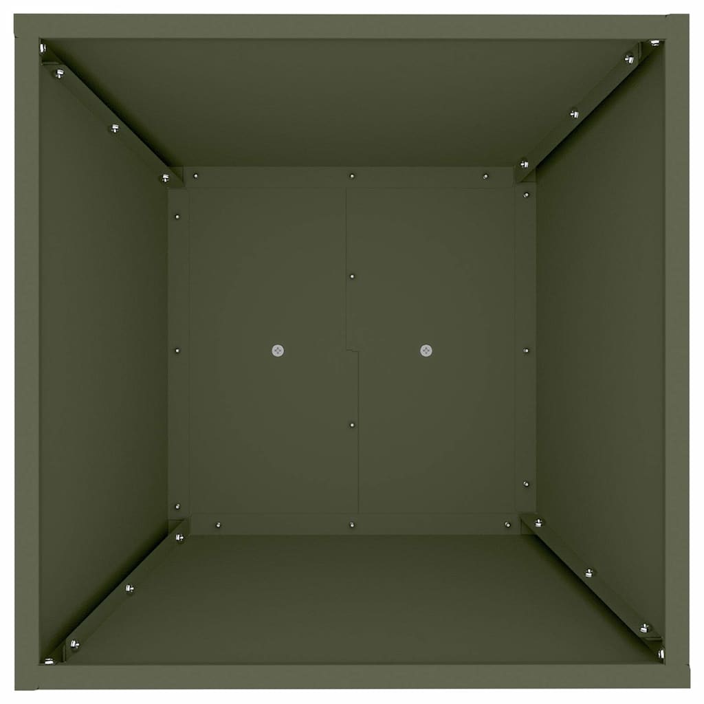 Stulpinis sodinukas 2 vnt. Alyvuogių žalia 40 x 40 x 100 cm Stulpinis sodinukas 2 vnt. Alyvuogių žalia 40 x 40 x 100 cm - Image 8